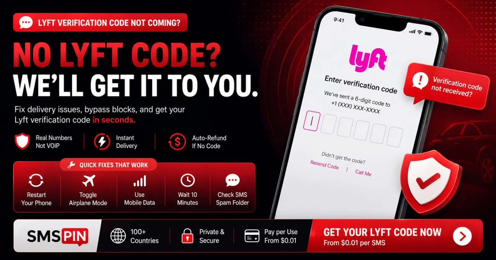 Lyft Verification Code Not Coming Here’s How to Fix It