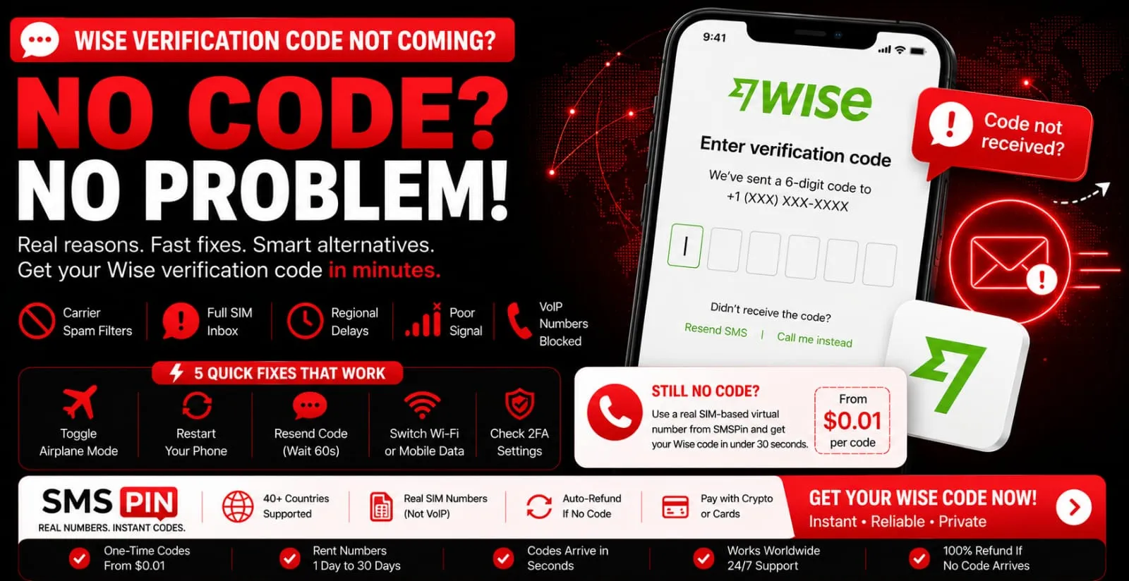 Wise Verification Code Not Coming Here’s How to Fix It