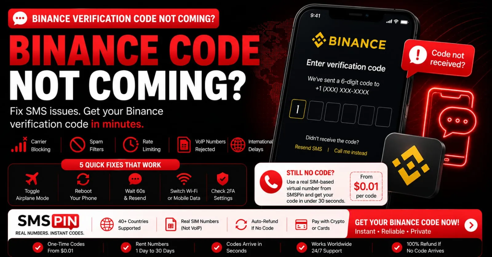 Binance Verification Code Not Coming Here’s How to Fix It