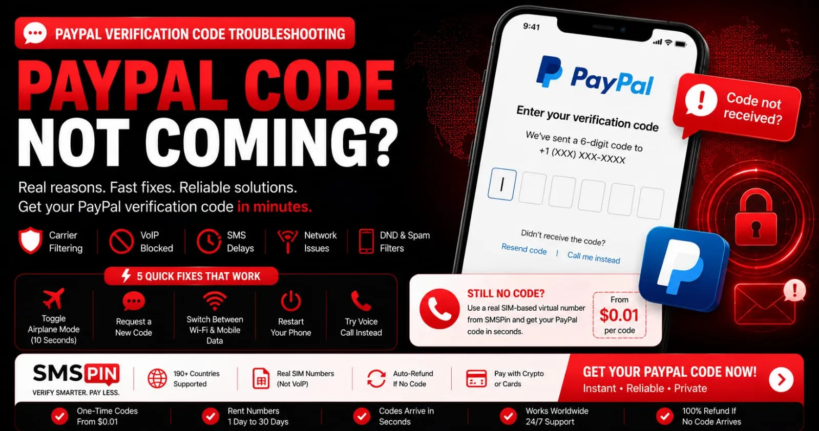 PayPal Verification Code Not Received Here’s How to Fix It